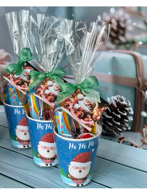 Солодощі для новорічної дитячої вечірки, Унікальні комплекти цукерок для дитячого свята