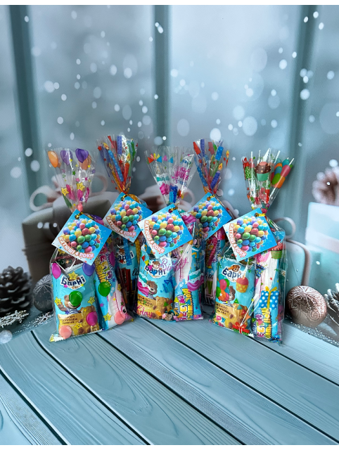 Креативне частування , Оригінальні комплекти цукерок для дитячої вечірки