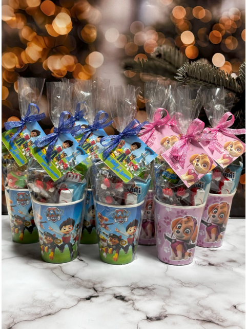 Сувенірні пакуночки , Пригощання для однокласників, Індивідуальні набори дитячих цукерок