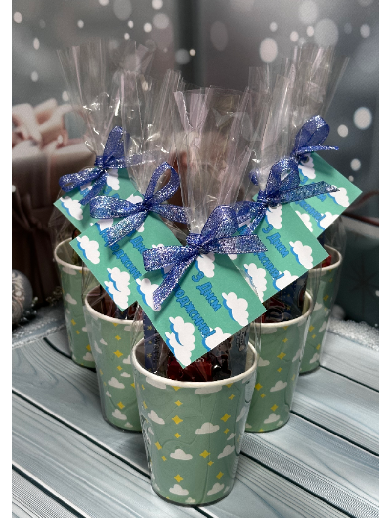 Подарунковий стаканчик для дітей Роблокс набір солодощів для дитини набір цукерок з листівкою Подарунковий стаканчик для дітей Роблокс набір солодощів для дитини набір цукерок з листівкою