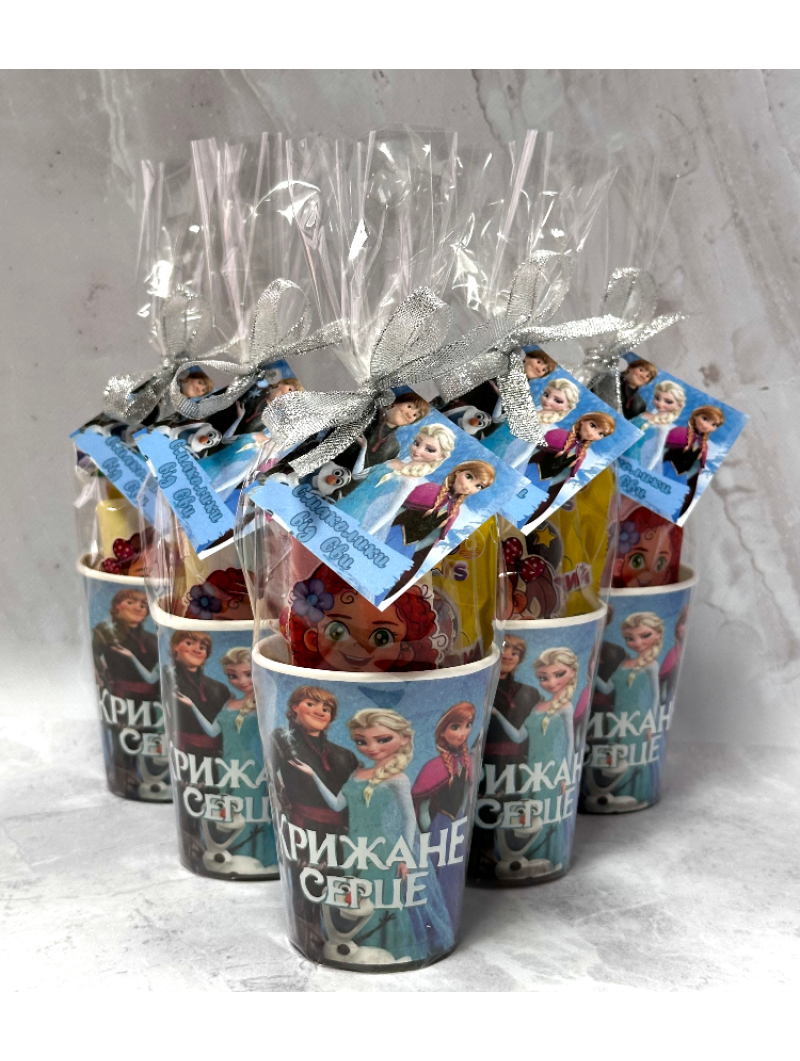 Набір солодощів для дитини набір цукерок з листівкою склянку з солодощами для дітей Набір солодощів для дитини набір цукерок з листівкою склянку з солодощами для дітей