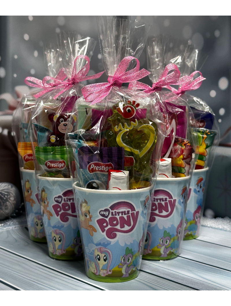 Дитячий солодкий стакан + листівка Дитячий солодкий стакан + листівка