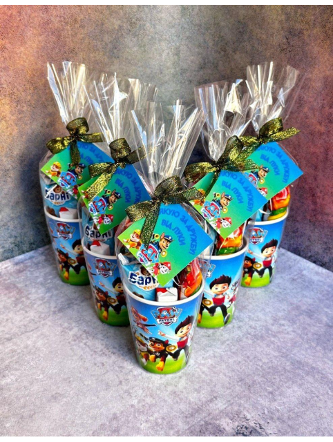 Індивідуальні набори цукерок, святкові пакети